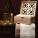 Arya Home tanked towel, 300 grams, size 30x30 cm, 6 pcs, ecruil color, brown
