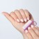 Brush d/arms and legs straight -up 6.5*1.3cm (set 50pcs) violet package napl QF