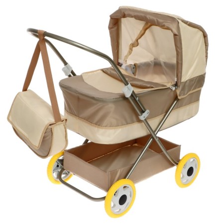 Puppet stroller No. 13, beige color