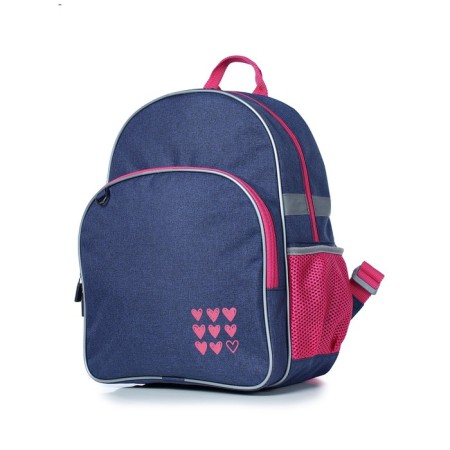Youth backpack, 280x360x120 cm, blue T.-1