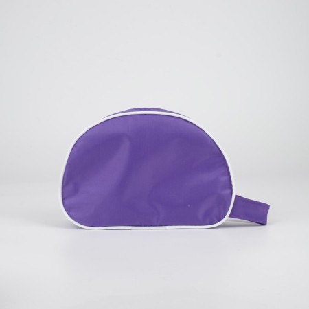 Cosmetic bag on lightning, with a pen, purple color-2