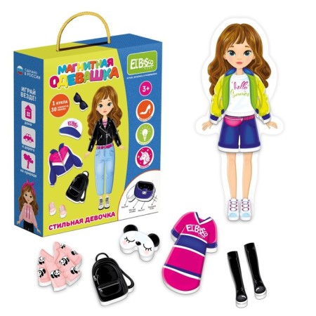 Magnetic Game "Stylish Girl"-1
