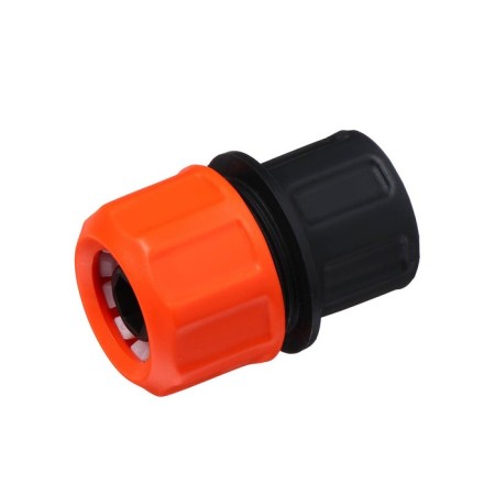 Connector, internal threads 1/2 ", cane connection 1/2" (12 mm), plastic, "beetle"-1