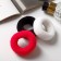 Hair elastic band "Tm -Mahrushka" (set 12 pcs) wide classic, 7x2 cm, white, black, red 788124