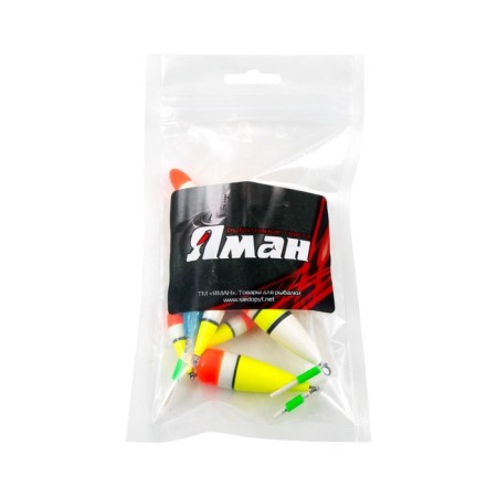 Winter Yaman Flower "Flower 4", Balsa, 2.5 g, color mixt. 3 pcs.-1