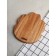 Board for feeding the author "Tiger's paw", 19 × 22 × 2 cm, natural oak