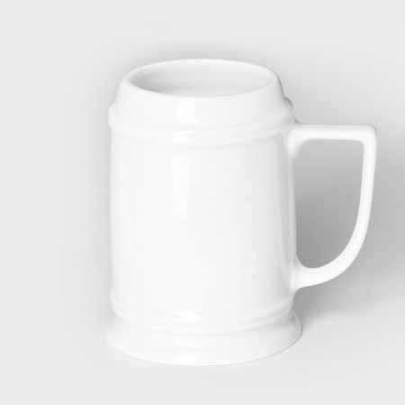 Porcelain porcelain mug, 880 ml