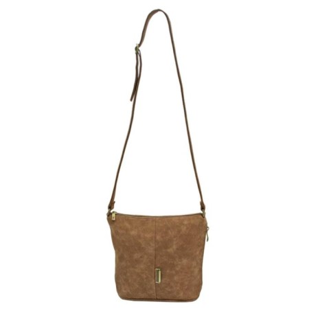 Cross-Bodi bag, lightning department, 2 outer pockets, beige color