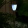 Garden lamp on the solar battery "Matty cone", 5 × 35 × 5 cm, 1 led, white glow