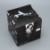 Gift folding box, packaging, "Gentleman", 18 x 18 x 18 cm