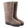 Male boots, gray color, size 41-42 (29)