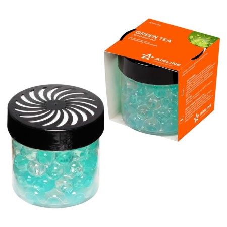 AIRLINE Bank flavor, with gel balls, aroma green tea