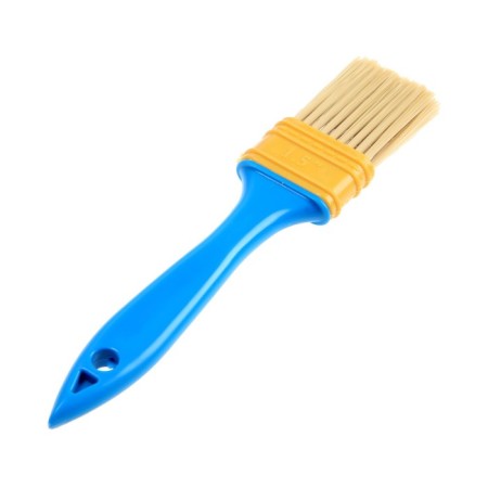 Brush flat promo, artificial bristles, plastic handle, 1.5 ", 38 mm-4