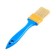 Brush flat promo, artificial bristles, plastic handle, 1.5 ", 38 mm