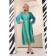 Women's dress, size 46, green color