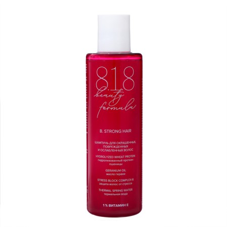 818 Beauty Formula Estiqe shampoo for dyed, damaged and weakened hair, 200 ml-1
