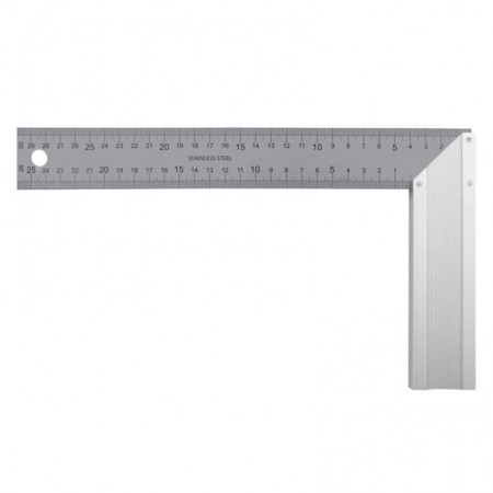 Steel Denzel 32397, stainless steel, graduation, 300 mm-1