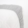 Sheet on the elastic band “Small stars”, size 60x120 cm, color gray color