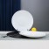 Donest plate Arya Home Shell, 6 pcs, white color