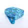Baby backpack on lightning, blue color