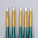 Tools for modeling and giving a strip of a strip NR 5pcs 14.5cm wood, rubber, metal 92425