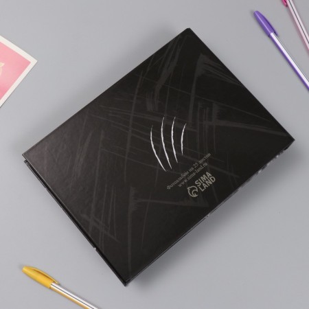 Photo album 25 sheets (stickers+rings) "Leo" 19x27x3 cm-10