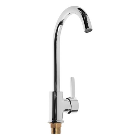 Kitchen mixer Zein Z7213, single -leaf, cartridge ceramics 40 mm, brass, chrome-4