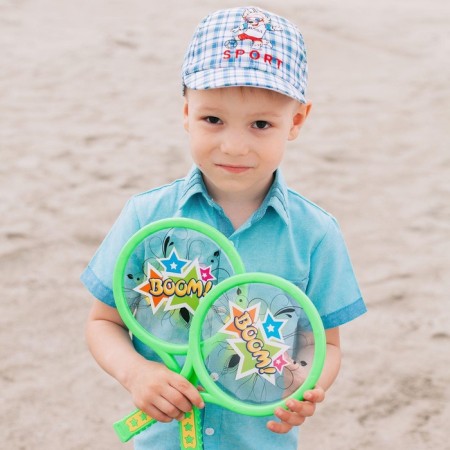 Tennis set “Boom!”, 2 rackets, 2 goals, mixtures-12