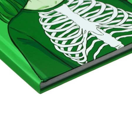 Pointing 130 x 190 mm, 48 sheets to the point "Girl Skeleton", hard cover, matte lamination, selective varnish, block 100 g/m2-2
