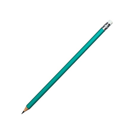 Pencils 24 colors Calligrata, economical, sharpened, hexagonal, plastic, pencil case and 3 blackographic pencils with an eraser as a gift, mix-12