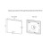 The bathroom mirror Uperwood Foster 90x80 cm, with LED backlight