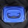 Boxing for storing sewing accessories, with a lid, 28.5 × 19.5 × 15.5 cm, the color is transparent/blue