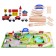 Wooden toy "Autotrek", 40 details