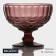 Glass Glass Magistro "La-Channel", 350 ml, 12 × 10.5 cm, pink color