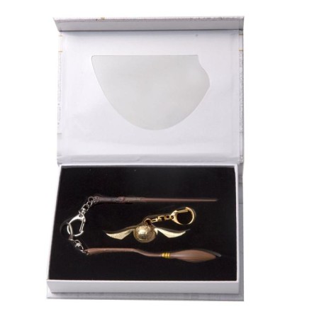 Set of metal key fobs "Harry Potter", 3 objects, mix-2