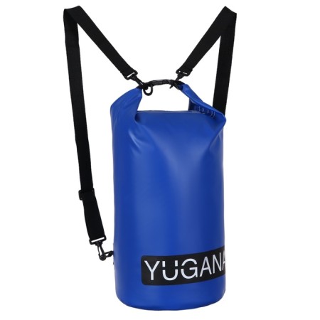 Yugana Germushka, PVC, waterproof 30 liters, two belts, blue-15