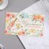 Invitation "to the wedding" pastel flowers embossing