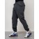 Cargo jeans men, size 56, dark gray color