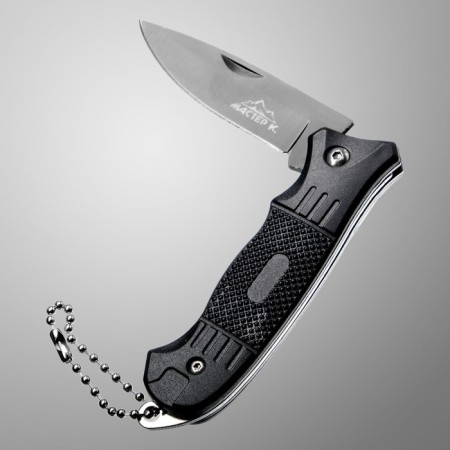Folding "halt" 15cm, blade 65mm/1.4mm, with a chain-1