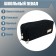 School pencil case on a zipper 3-section, black