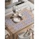 Set of napkins for setting the table "Girls", rectangular, rounded edges, size 30x46 cm, 4 pcs