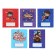 Notebook 12 sheets, in the ruler, "Harry Potter", cover coated cardboard, offset unit, mix