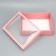 Gift box, packaging, "pink", 32 x 24 x 9 cm