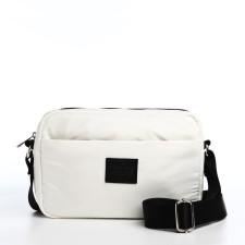 Bag Cross-Bodi with a zipper, dairy color