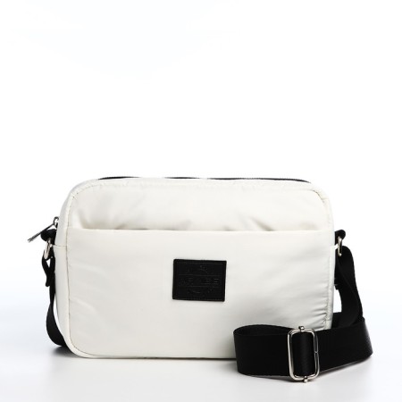 Bag Cross-Bodi with a zipper, dairy color