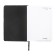 The diary is low, A5, 136 sheets, leatherette, Devente. Tropicana, solid cover, foil embossing, perforation, liesse, block 70%, black