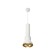 Suspended Ambrella Light, XP8110007, GX53 LED 12 W, white sand, yellow gold, transparent