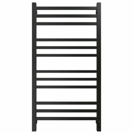 Electric towel Grois Alex, 500x1000 mm, 12 crossbars, lower, black