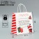 Package Gift craft "Well done", 22 x 22 x 11 cm, new year