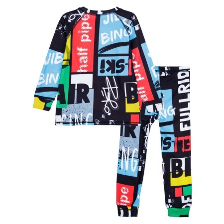 Thermal complex for a boy: trousers, sweatshirt, height 98 cm-1